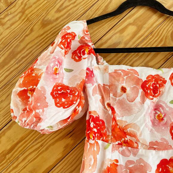 Charlie Holliday X Revolve Linen Bradley Dress Rose - Picture 6 of 10